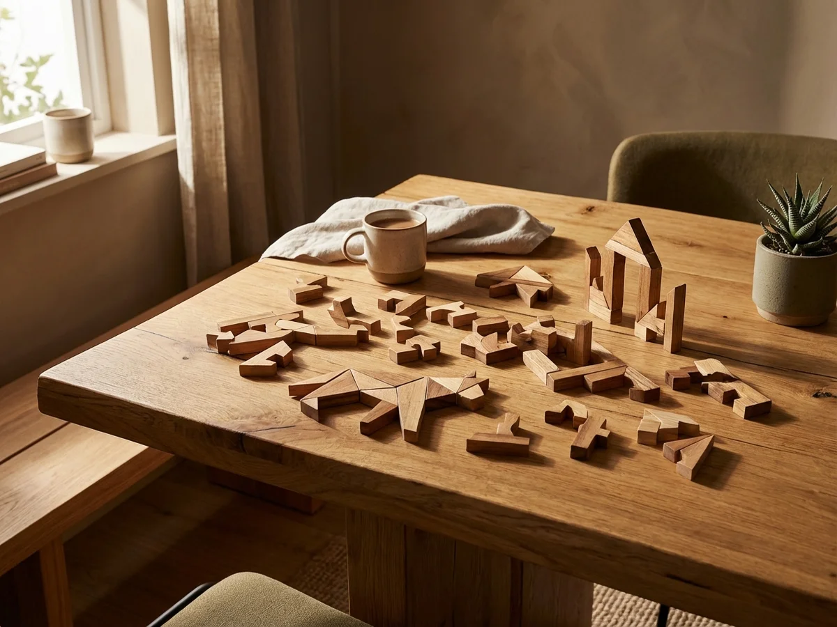 3D Wooden Puzzles - 1