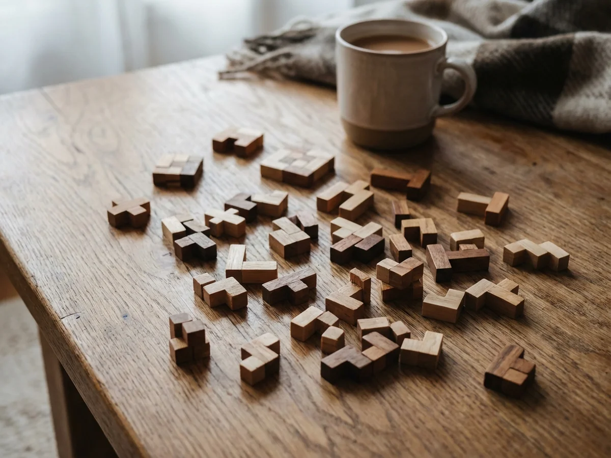 Mini Wooden Puzzles - 1