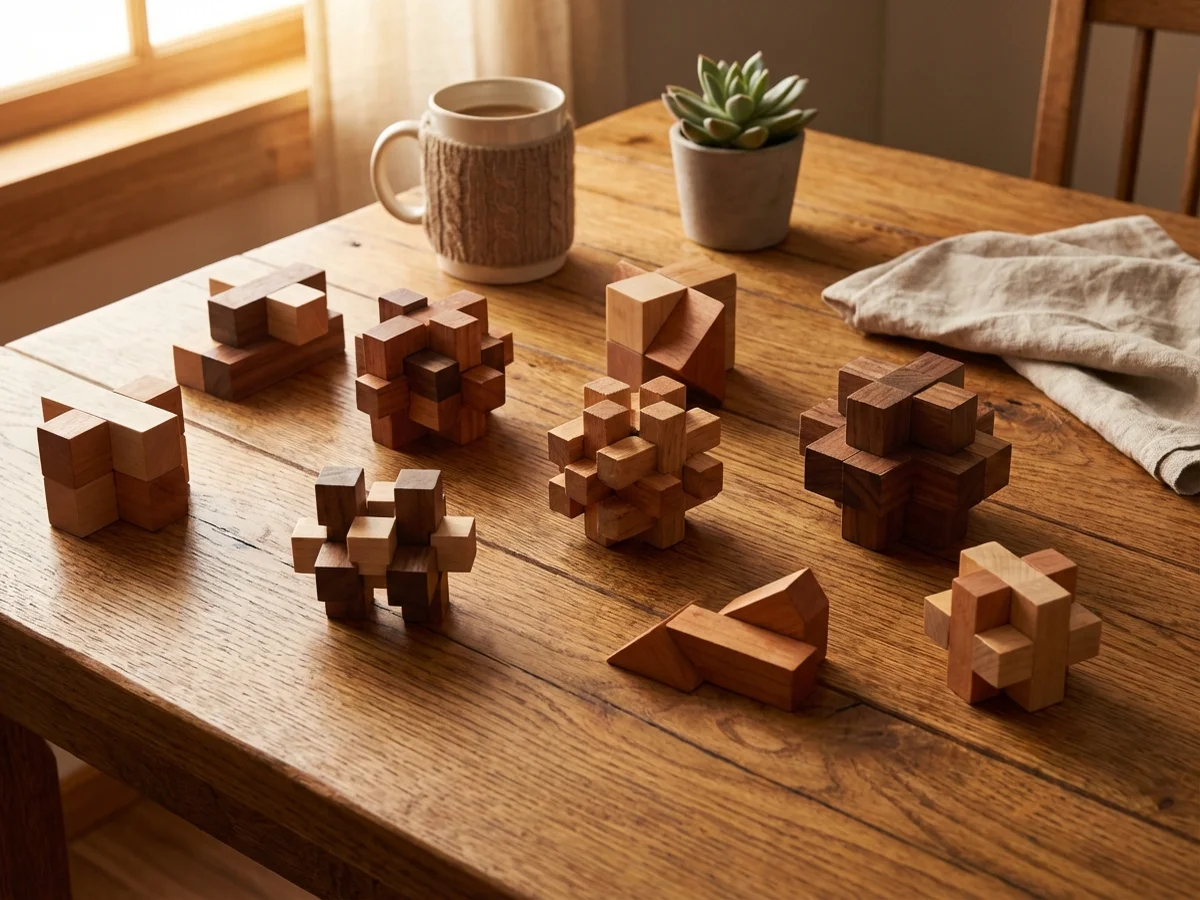 Wooden Puzzle Gift Sets - 1