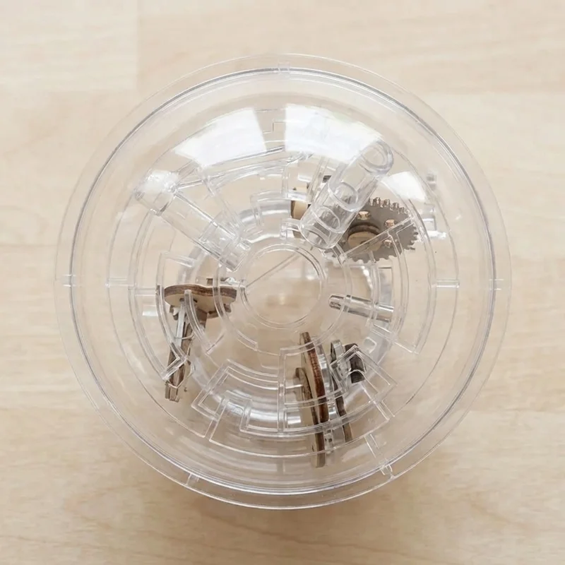 Akryylinen Pallolabyrintti — 3D-sokkelo 100 Esteellä - 2