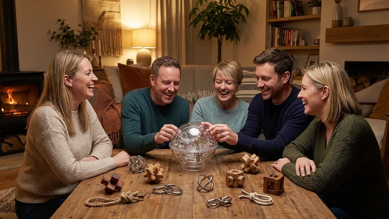 Akryylinen Pallolabyrintti — 3D-sokkelo 100 Esteellä - 6