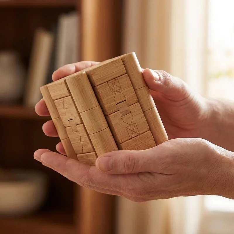 Bambusta valmistettu tornipinoamispalapeli — Helppo ekologinen rakennushaaste - 4