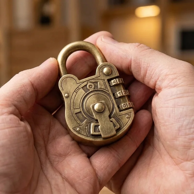 Messinkinen Yhdistelmälukkopähkinä — Keskivaikea Tempputukko - 4