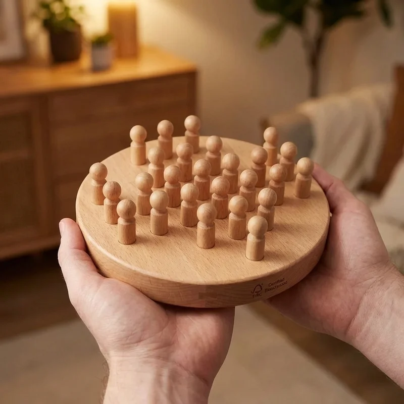 Pyökkipuinen Solitaairipeli — Helppo Klassinen Aivopähkinä - 4