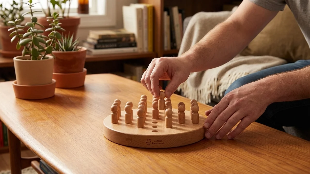 Pyökkipuinen Solitaairipeli — Helppo Klassinen Aivopähkinä - 5