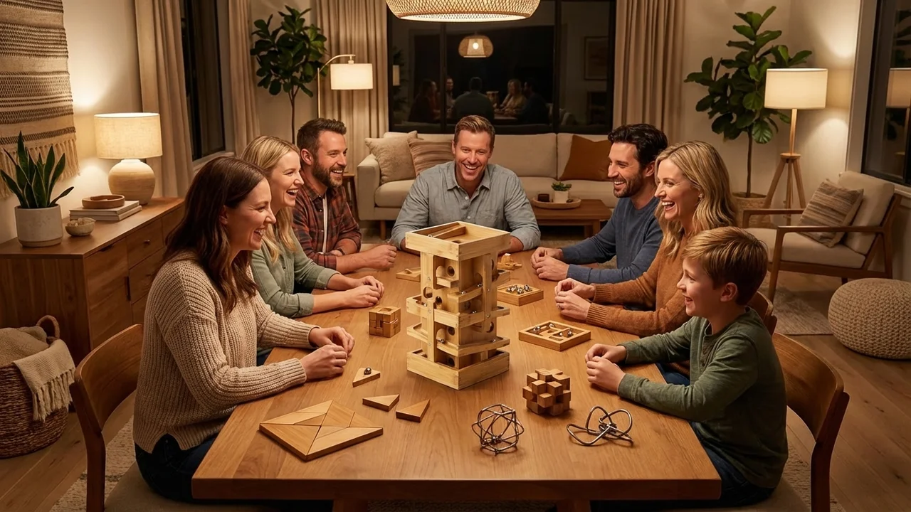 Bambusta Valmistettu Painovoimatorni — Ekologinen 3D-pudotuslabyrintti - 6