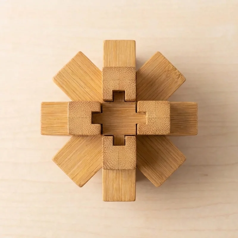 Bambu-lukkopalapeli — Vaikea 12-osainen ekologinen aivopähkinä - 2