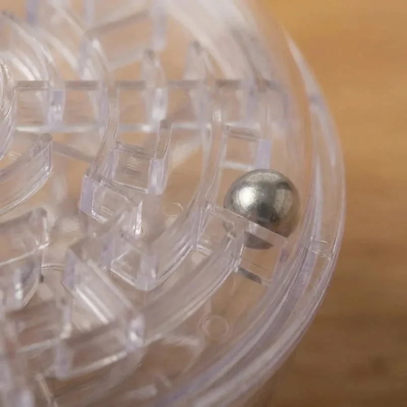 3D-labyrinttipallo — Keskitaso 100 esteen sokkelohaaste - 3