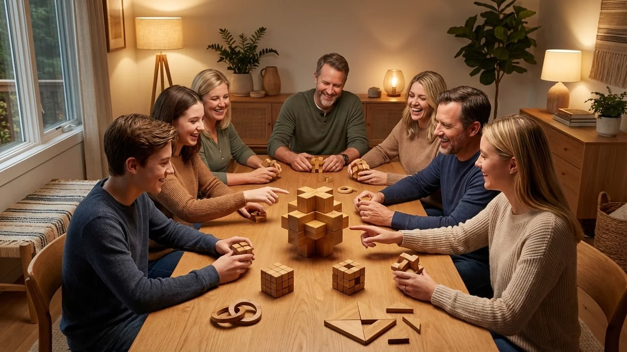 Bambutähti-burr-pulma — Vaikea geometrinen aivopähkinä - 6