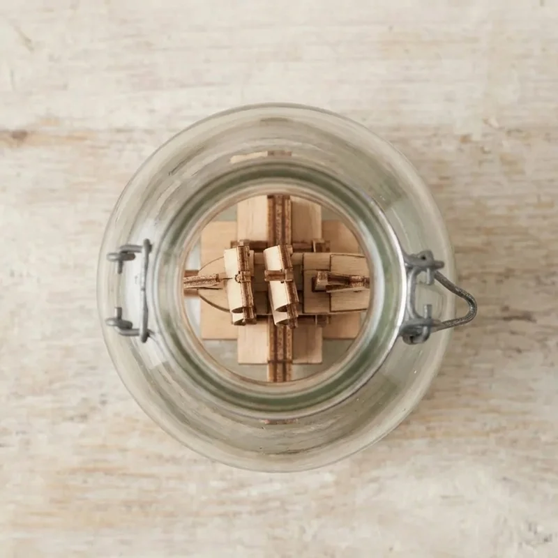 Lasipullopulma — Keskivaikea laiva pullossa -haaste - 2