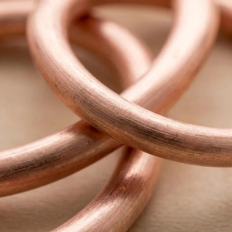 Kuparinen rengaspulmasetti — Helppo tyylikäs aivopähkinä naisille - 3