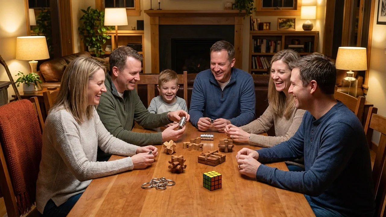 Mini-alumiininen Cryptex — Helppo 3-renkainen avaimenperäpalapeli - 6