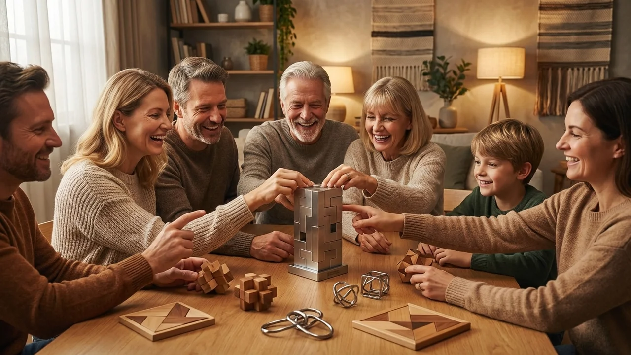 Metallinen johtokunnan pulma­torni — Vaikea pöytäpulmahaaste - 6