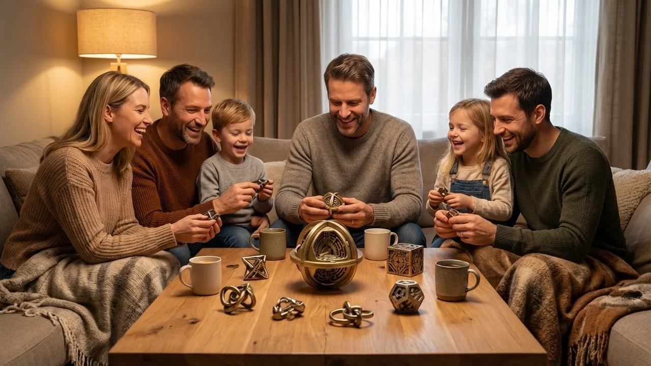 Metallinen labyrinttilukkopalapeli — Ekspertti sisäinen sokkelomekanismi - 6