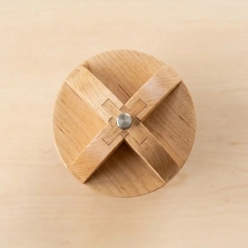 Vaahterapuinen pallopalapeli — Ekspertti 18-osainen globus-aivopähkinä - 2