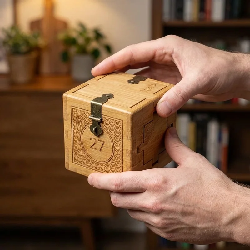 Bambusta Valmistettu Karakuri-tempputukirasia — Asiantuntijatason 27-vaiheinen Mekanismi - 4