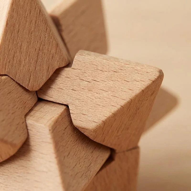 Puinen Minitähtipalapeli — Taskukokoinen Ekologinen Aivopähkinä - 3