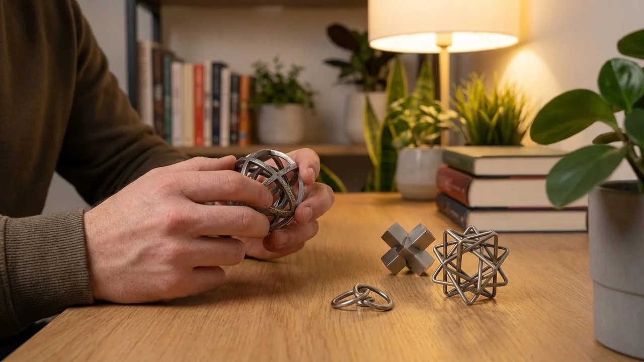 Metal Brain Teaser Family Pack — Easy to Hard Progression Set - 5