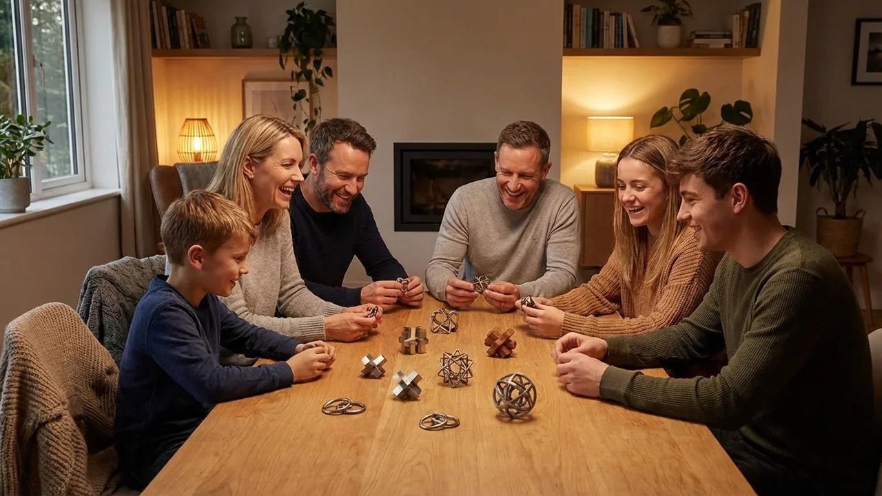 Metal Brain Teaser Family Pack — Easy to Hard Progression Set - 6