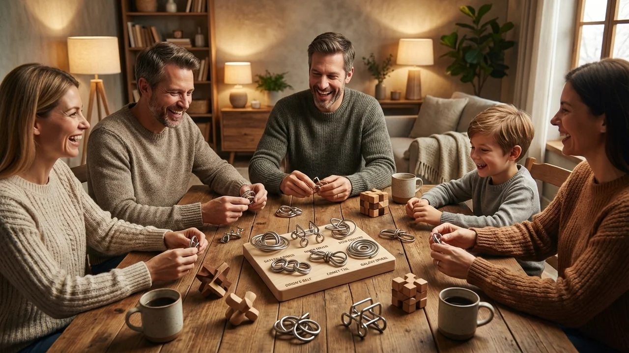 Wire Puzzle Set — Easy-to-Medium Galaxy Collection for Kids - 6