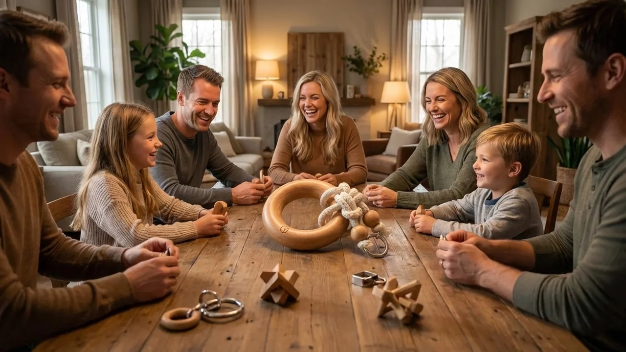 Köysipakopulma — Vaikea solmurengas haaste lapsille - 6