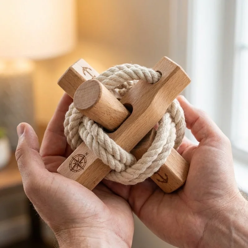 Merimiehen Solmu -köysipalapeli — Keskivaikea Merihaaste - 4