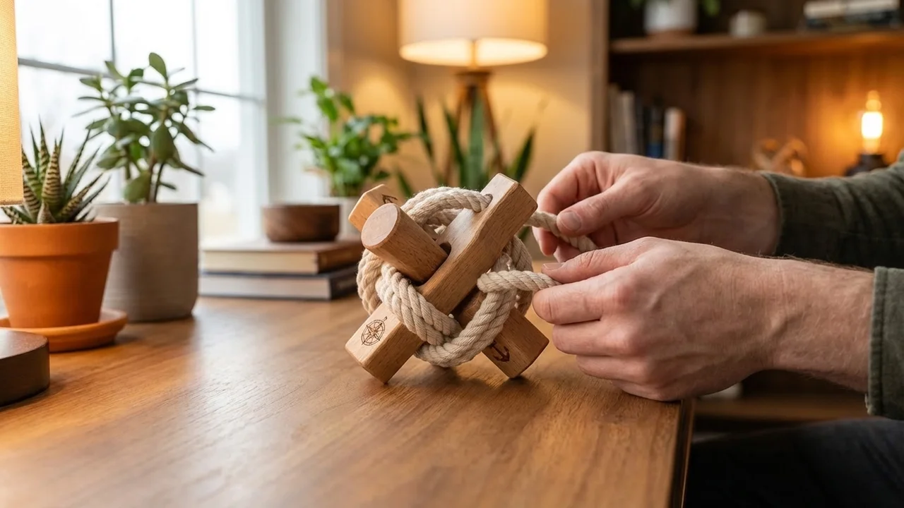 Merimiehen Solmu -köysipalapeli — Keskivaikea Merihaaste - 5