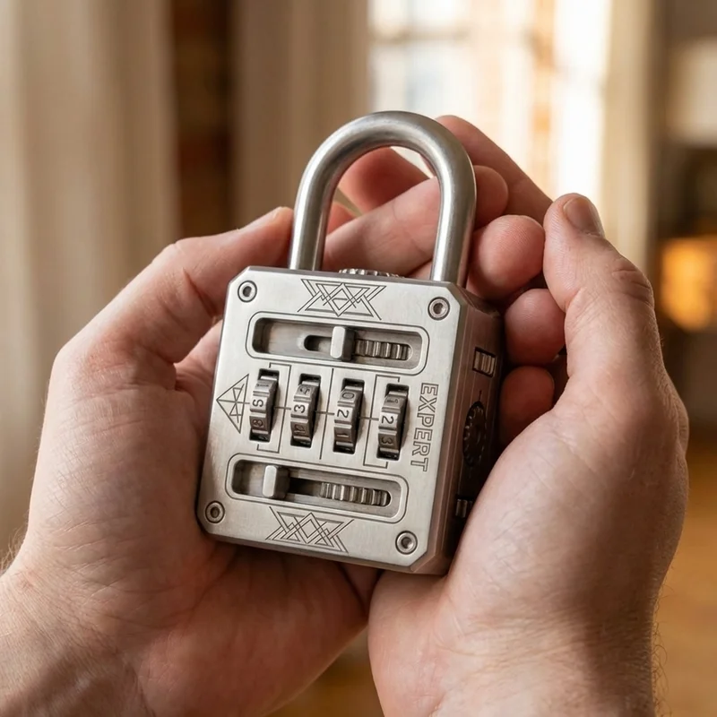 Teräksinen Sarjalukkopähkinä — Asiantuntijatason Monivaihelukko - 4