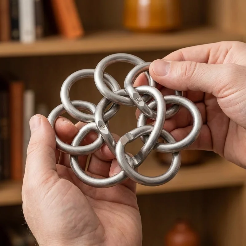 Metallinen rengasketjupalapeli — Keskitaso erotteluhaaste - 4