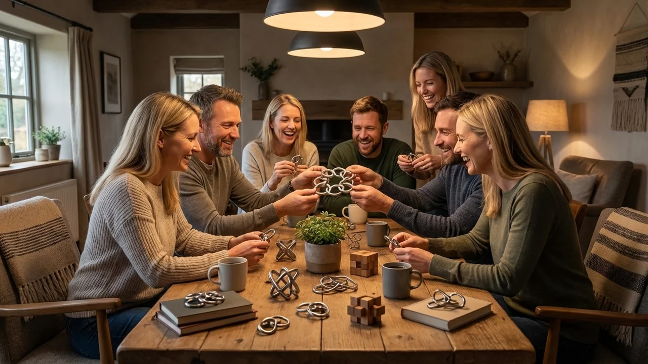 Metallinen rengasketjupalapeli — Keskitaso erotteluhaaste - 6