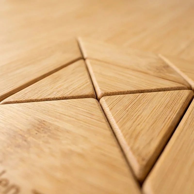 Classic Wooden Tangram — Sustainable 7-Piece Puzzle Set - 3
