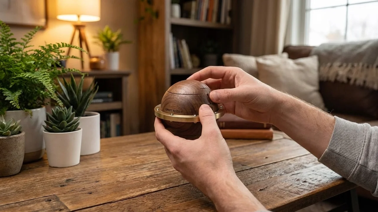 Puinen palloratapalapeli — Keskitaso pyörivän pallon haaste - 5