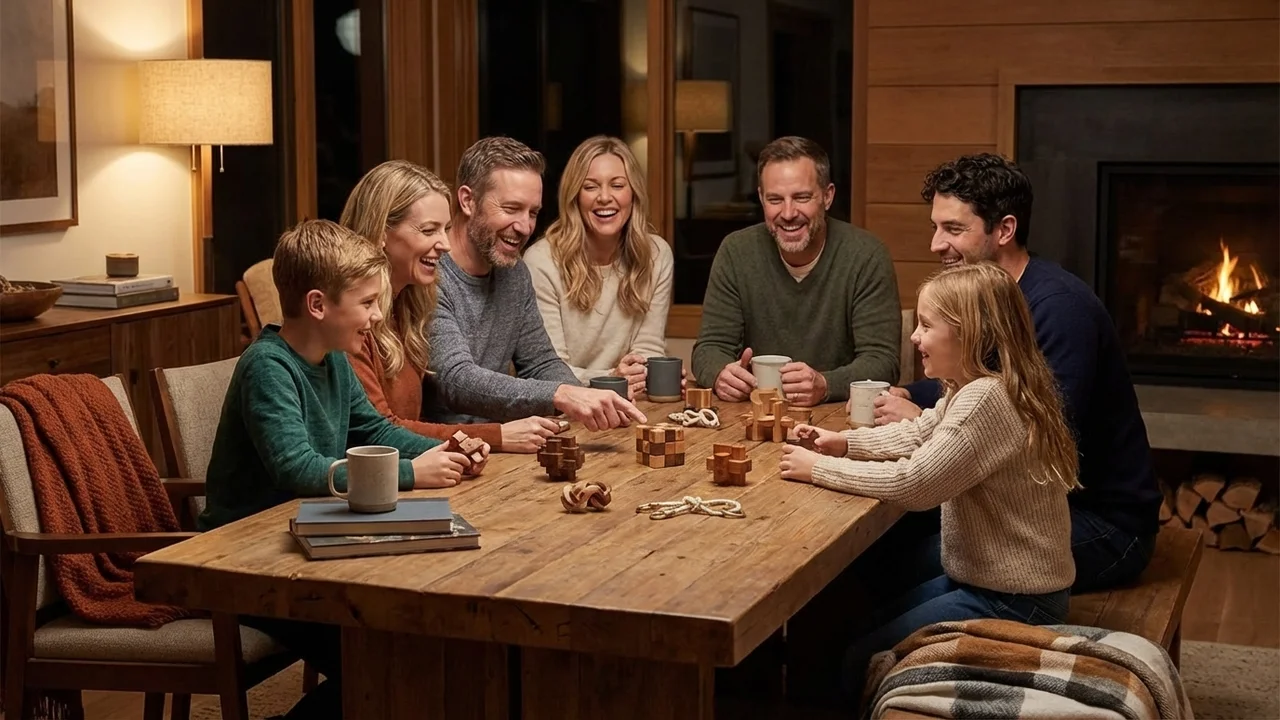 Puinen Aivopähkinä-lahjasetti — 4-osainen Klassikokoelma - 6