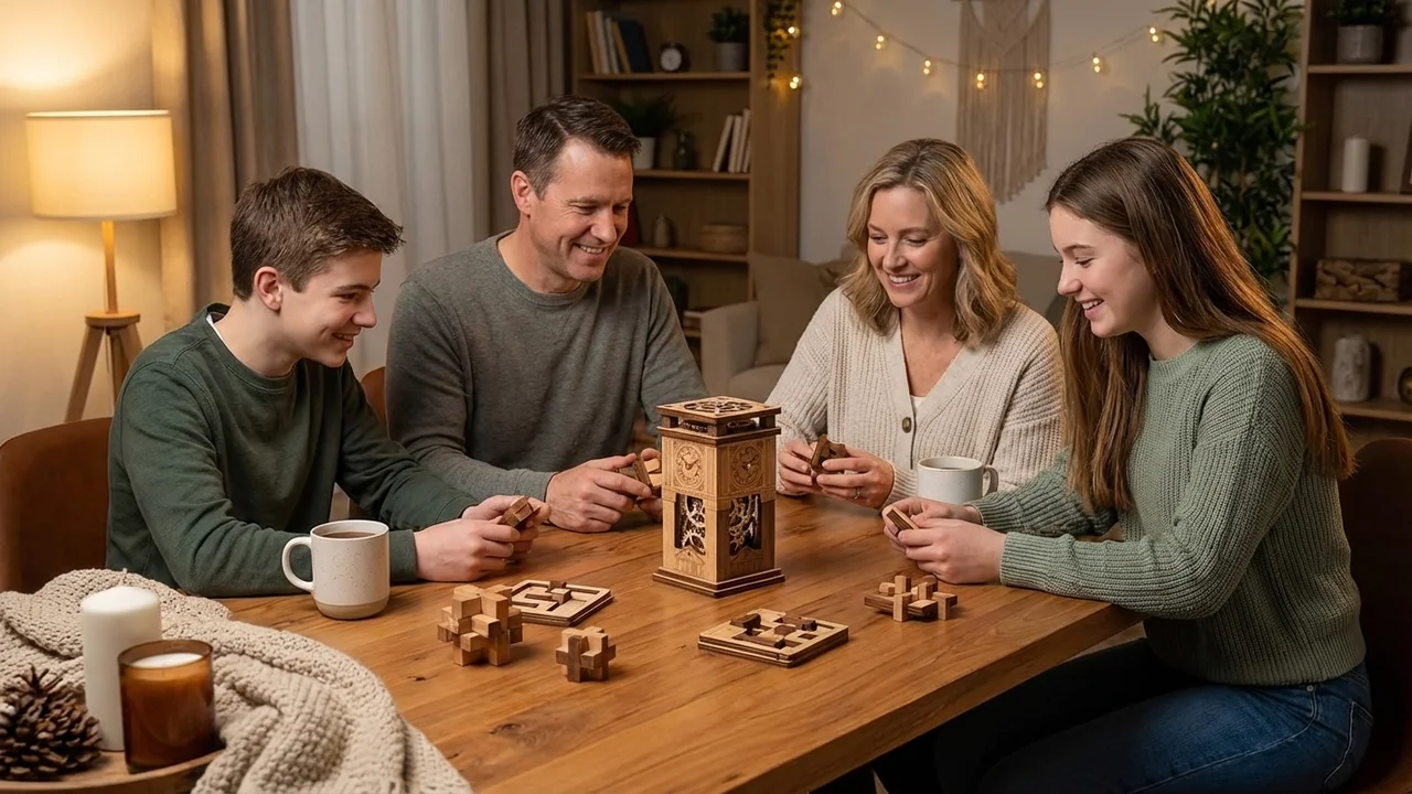 Puinen kellotornin pakolaatikko — Keskivaikea hammaspyöräpulma - 6