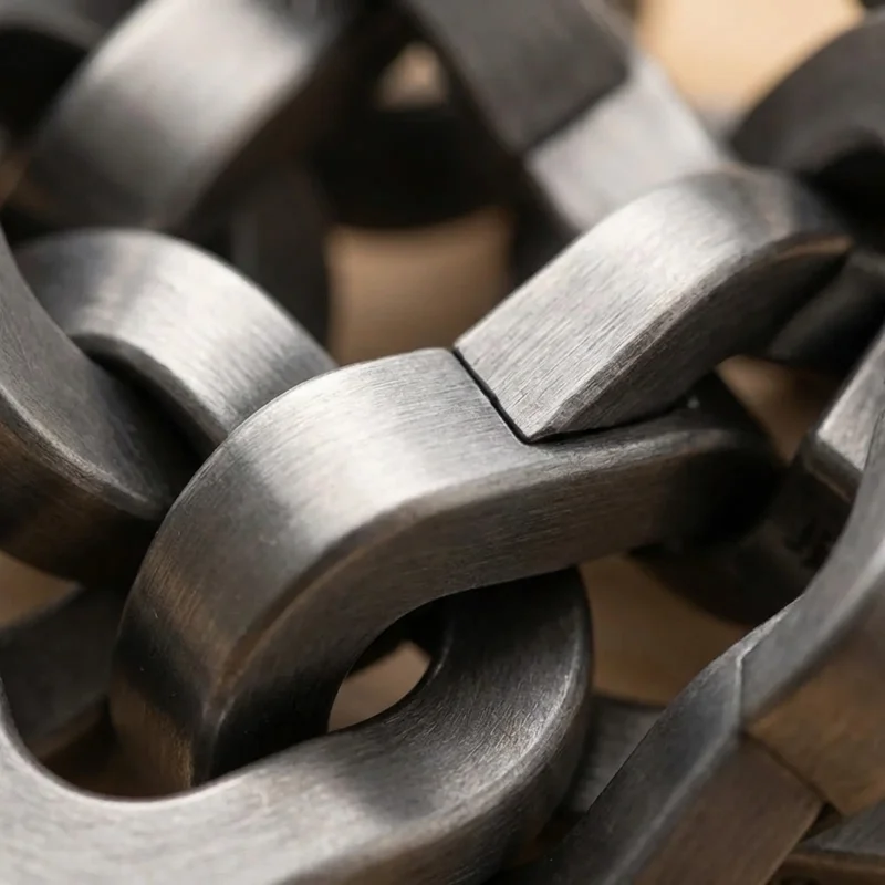 Valettu metalliketjupulma — Vaikea peräkkäisliikepulma - 3