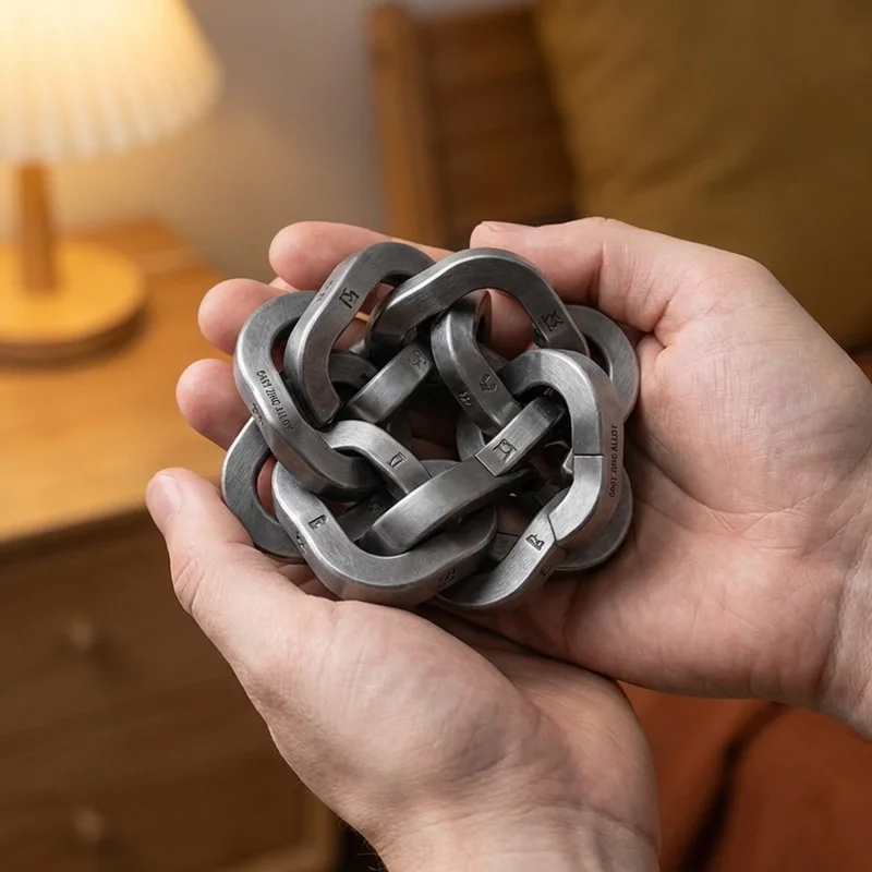 Valettu metalliketjupulma — Vaikea peräkkäisliikepulma - 4