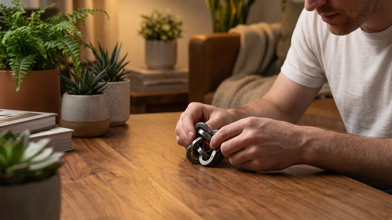 Valettu metalliketjupulma — Vaikea peräkkäisliikepulma - 5